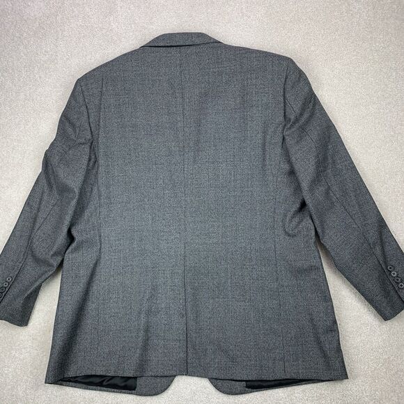 Brooks Brothers E. Thomas 1818 Madison Fit Plaid Wool Suit Mens 50R Pants 44x31 - Picture 6 of 16